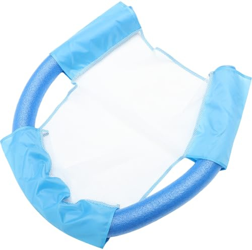 Veemoon Filet de Chaise Flottante de Piscine 6,5 X 150 Cm Bleu, Accessoire de Natation pour Adultes et Garçon et Filles, Outil de Natation Ergonomique et Résistant pour Détente et Loisirs