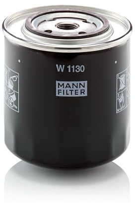 MANN-FILTER, W 1130 Ölfilter | Für Off-Highway, Hohe Filtrationsleistung, Optimaler Motorschutz, Hochwertige Dichtung, Echte OE-Technologie