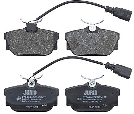 Jurid 573049J Bremsbelagsatz, Scheibenbremse - (4-teilig)