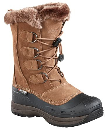 Baffin Chloe | Damenstiefel | mittelhoch | erhältlich in Schwarz, Anthrazit, Taupe | perfekt für schneebedecktes Gelände, Taupe, 40.5 EU