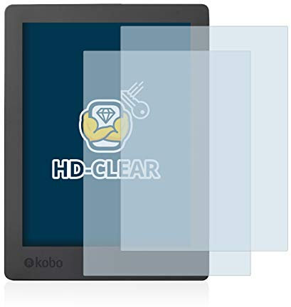brotect Protection Ecran pour Kobo Aura H2O Edition 2 (2 Pièces) - Film Protection Ultra Clair