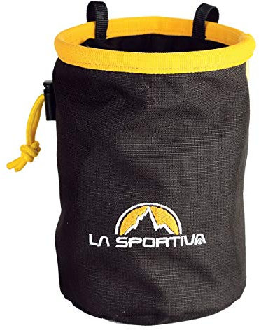 LA SPORTIVA Chalk Bag, Black/Yellow
