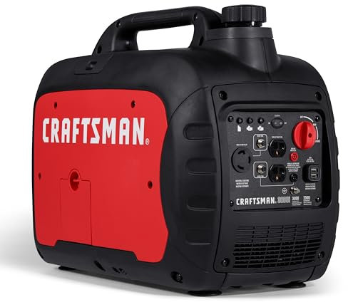 Craftsman C0010030 3000i 50 St/CSA Generadores Inverter, Rojo, Negro