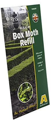 Agralan RHS Approved Natural Buxus Box Moth Refill | Includes 4 Pheromone Lures |