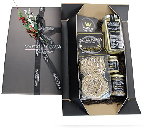 Martelli Fabiano Tartufi Cesti Natalizi A Base Di Tartufo - Idea Confezione Regalo Ermes