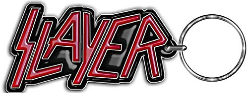Slayer Porte-clés classique en métal avec logo