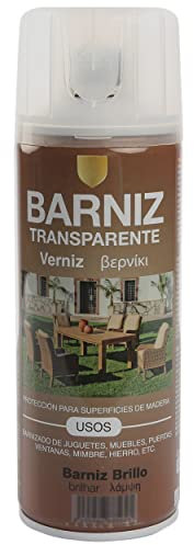 H HANSEL HOME Barniz Brillo Pintura Spray Multicolor 400 Ml