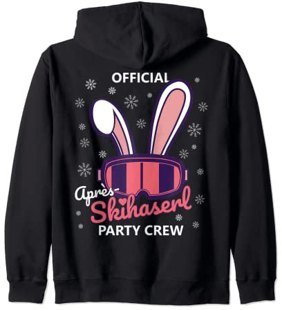Official Après Skihaserl Party Crew Après-Ski Team Kapuzenjacke