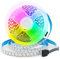Arotelicht RGBW LED Streifen 12V 5M 108LEDs/M Super Hell RGB+Warmweiß(2700K-3000K) 4 Farben in 1 LED Band 5050SMD Selbstklebend IP20 Nicht wasserdicht LED Licht Streifen Lichtband Leiste Band Für Deko