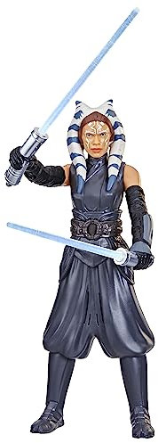 Star Wars Galactic Action Ahsoka Tano, 30,5 cm große Actionfiguren, interaktives Spielzeug für 4-jährige Jungen und Mädchen