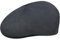 Kangol Tropic Flatcap 504 Schirmmütze Schiebermütze Herrencap Sommercap (M (56-57 cm) - dunkelgrau)