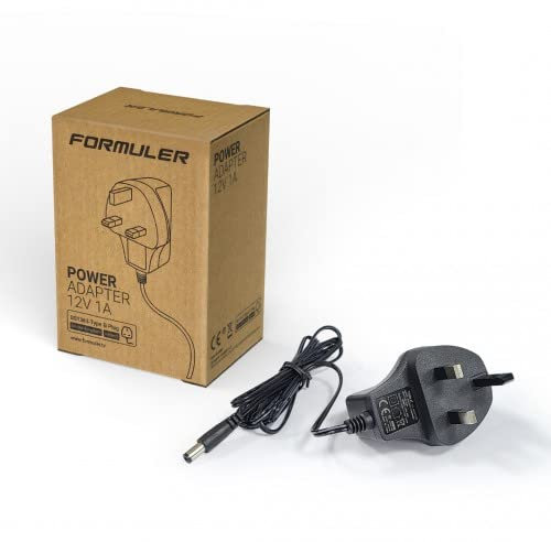 Formuler UK Power Adapter/Supply for all Android models - Z nano, Z+, Z+ Neo, Z Alpha, Zx, Z7+, Z8, Z8 Pro, CC, GTV, Z10,Z11 PRO & PRO MAX