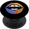 Regenbogen Kiss Kuss Kussmund PopSockets mit austauschbarem PopGrip