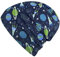 Wollhuhn Jungen/Mädchen Shorties Beanie/Beanie-Mütze/Kinder-Mütze Bequem Viele Motive Jersey Zweilagig Gefüttert Übergangszeiten (Öko-Stoffe/Bio) 2024202401 (Shorty Space Dunkelblau, M)