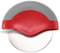 Efficient Pizza Cutting Tool Innovative Wheel Cutter with Protective Blade Cover Ergonomic Handle Slicer for Red