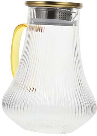 Amosfun Hervidor Eléctrico de Diseño Ergonómico Jarra de 1 6 L Jarra de Vidrio para Uso Doméstico