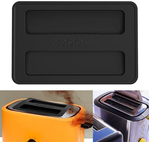 Hayaww Coperchio Del Tostapane In Silicone Coperchio per Tostapane In Silicone Coperchi Antipolvere Tostapane Coperchio Tostapane Copertura tostapane Protettore Per Colazione Coperchio Superiore (A)