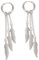 BESPORTBLE 1Paar Dangle Ohrringe Hochwertigem Material Trendige Federn Eleganter Boho Für Frauen Leicht Perfekter Schmuck