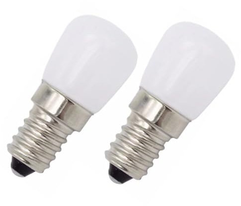 Operitacx 2 Series Juego De Bombillas Bombilla De Nevera Lámpara Para Nevera De Luz Led Luz Del Congelador Incandescente E14 Cerámica 2 Piezas