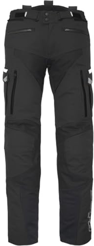 Büse Grado Pro wasserdichte Motorrad Textilhose, schwarz, 58 | Wasserdicht