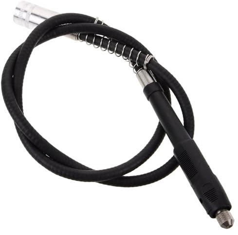 IWOWHERO Flexibler Bohrmaschinen aufsatz Flex Shaft Adapter für Präzises Bohren Langlebige Verlängerungswelle Geeignet für Elektrische Bohrer für Abdichtungen und Schwer Zugängliche