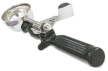 Vollrath 47146 Disher-Color Coded Size 30, Stainless Steel, Black
