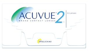 ACUVUE 2 - Lenti a contatto quindicinali - protezione UV;-3.75 diottrie; BC 8.7; DIA 14.00; 6 lenti