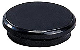 Dahle 24 mm, schwarz, magnetisch, bürotechnik Dahle 09.95424, Höhe 7 mm