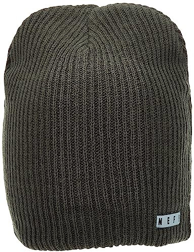 Neff Herren Daily, Warm, Lässig, Weiche Kopfbedeckung Beanie-Mütze, Dunkelgrau, Einheitsgröße