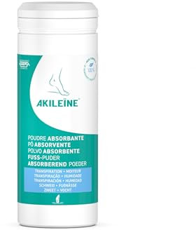 AKILEÏNE - Poudre absorbante transpiration pour pieds 75g