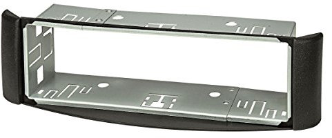 tomzz Audio 2451-003 Radioblende kompatibel mit Smart fortwo (450) 1998-2007 schwarz mit Metallschacht