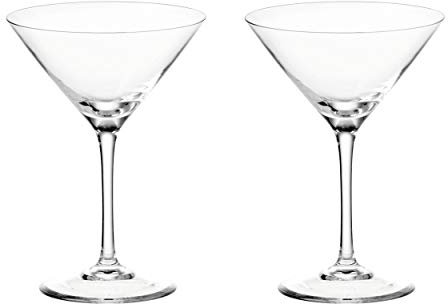 Leonardo Gin Cocktail-Gläser Set, 2 Stück, Cocktail-Glas mit Stiel, spülmaschinenfeste Cocktail-Kelche, Cocktail-Schalen, 2er Set, 200 ml, 069421