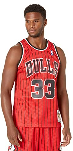 Mitchell & Ness NBA Swingman Road Jersey Chicago Bulls 97-98, Dennis Rodman