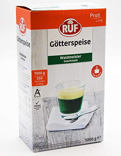 RUF Götterspeise Waldmeister, 10er Pack (10 x 1 kg)