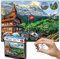 Think2Master Swiss Alps (Grindelwald) Puzzle 1000 Teile (für Jugendliche und Erwachsene) Fertige Puzzle Größe dieses europäischen Reiseziels ist 68,1 x 48 cm