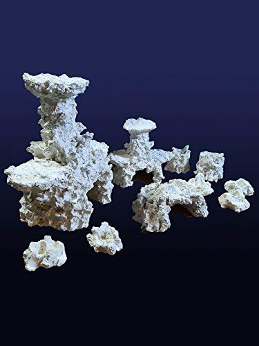 Riffkeramik Set (10 Artikel) Meerwasser Aquarium Dekoration