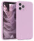 EAZY CASE - Silikonhülle für iPhone 11 Pro Hülle Silikon Case Violett weich stoßfeste Handyhülle iPhone 11 Pro Schutzhülle mit Kameraschutz Dünn Premium Schutz Cover TPU Phone Bumper in Flieder