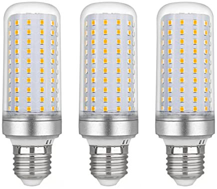 E27 Maiskolben LED Glühbirne 20W, AC175-265V, 2200lm Warmweiß 3000K, Nicht Dimmbar, Entspricht 200W Glühlampe, E27 LED Mais Birnen für Wandlampe, Stehlampe, Kronleuchter, 3 Stück