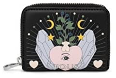 Magic TOUS 295900969 Mittelgroße Geldbörse Leder schwarz, Leder