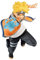 Banpresto Figur Statue Boruto Naruto Next Generations - Vibration Stars - Uzumaki Boruto II - Höhe 13cm - BP19439 - Mehrfarbig