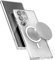 ENCASED 2-in-1 Samsung Galaxy S23 Ultra Case Wireless Charging - Includes Magnetic Charger, Clear (Compatible with MagSafe)