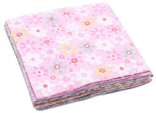 DEARBORN Stoffpaket, Patchwork, Baumwolle, gemischte Quadrate, 10 x 10 cm, 50 Stück