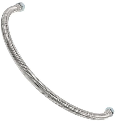 Angoily 21 inches Compressor Hose Stainless Hose Compressor Parts Air Hose Leader Pcp Air Compressor Stainless Steel Air Compressor Line Air Compressor Hose Air Compressor Hose Check Valve