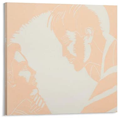 Alex Katz Was An American Painter《Alex Katz 'A Tremor in The Morning' Woodcut 1986》Abstrakte Kunst, Ölbild, Wandkunst, Poster, Gemälde, Leinwand, Poster, Kunstwerke, Raumästhetik, 50 x 50 cm