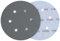Icastny Lot de 25 disques abrasifs à crochet et boucle de 150 mm, grain 2000, assortiment de papier abrasif humide/sec, 15,2 cm, 6 trous en carbure de silicium pour voiture, métal, miroir, bijoux