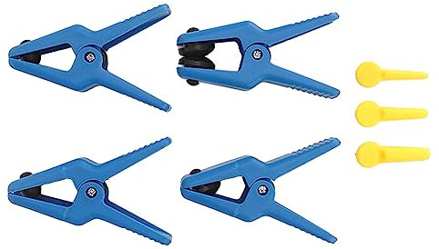 7-teiliges Flüssigkeitsleitungs-Stopper-Set Automatisches Flüssigkeitsstopp-Klemmen-Set mit 3 Stopfen für Bremsleitung, Kraftstoffverteilerschlauch, A-C-Leitung und Banjo-Anschluss