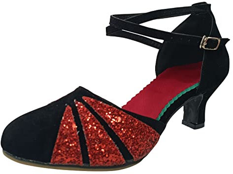 Festliche Schuhe Damen mit Absatz Pumps Blau Rockabilly High Heels Elegant 2023 Dirndl Schuhe Trachtenschuhe Gothic Business Absatzschuhe Breite Füße mit Riemchen Weite H Hohe Schuhe