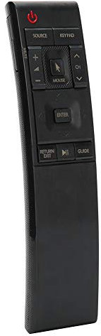 BN59 01220D Mando a Distancia para TV, Smart Television Hogar Dormitorio TV Curva Controles Accesorios de Repuesto HUB BN59 01220A Bn5901220b Negro