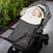Joyz Babyfußsack, Anthrazit, Universal Fußsack für Babyschale, Kinderwagen, Buggy, Sitzauflage aus Fleece, Kuschelsack mit Reißverschluss, Kopfteil, Tasche, Wetterfest, Antirutschnoppen, Winterfußsack