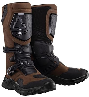 Leatt Hydradri Unisex-Motorradstiefel für Erwachsene, braun, 43 EU